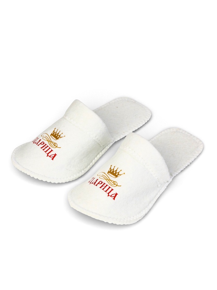 Тапочки для бани и сауны «Царица», войлок - Фото 1