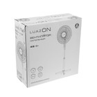 Напольный вентилятор Luazon LOF-01, 45 Вт, 3 режима, бело-синий - Фото 9