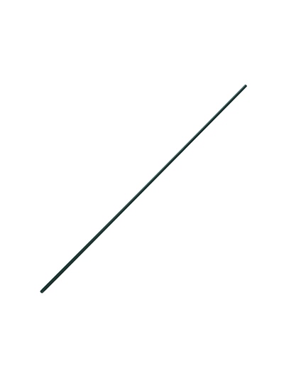 Колышек для подвязки растений, h=100 см, d=1 см, металл, зелёный, Greengo