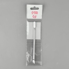 Шабер двусторонний, лопатка вогнутая, топорик, 12,6 см, цвет серебристый - Фото 3