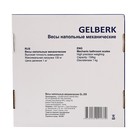 Весы напольные GELBERK GL-209, механические, до 130 кг, "Цветы" - Фото 6