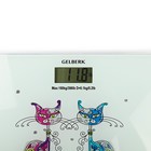 Весы напольные GELBERK GL-205, электронные, до 180 кг, картинка "Кошки" - Фото 2