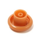 Ручка мебельная пластмассовая, d=35, цвет светлое дерево - Фото 6