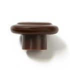 Ручка мебельная пластмассовая, d=35, цвет шоколад - Фото 4