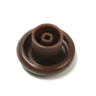 Ручка мебельная пластмассовая, d=35, шоколад - Фото 6