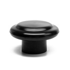 Ручка мебельная пластмассовая, d=35, черная - Фото 2