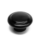 Ручка мебельная пластмассовая, d=35, черная - Фото 3
