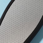 Пилка для пяток, лазерная, двусторонняя, прорезиненная ручка, 26 см, цвет чёрный - Фото 5