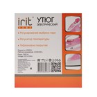 Утюг Irit IR-2230, 2000 Вт, тефлоновая подошва, бело-розовый - Фото 10