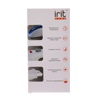 Отпариватель-щетка Irit IR-2304, ручной, 700 Вт, 70 мл, бело-синяя - Фото 9