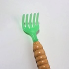 Массажёр-чесалка «Отдых» двусторонний, 38×8×5.5 см, универсальный, деревянный, разноцветный - Фото 5