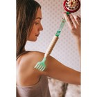 Массажёр-чесалка «Отдых» двусторонний, 38×8×5.5 см, универсальный, деревянный, разноцветный - Фото 8