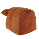 Домик «Норка» для животных, 28×28×35 см, плюш, микс цветов - Фото 5