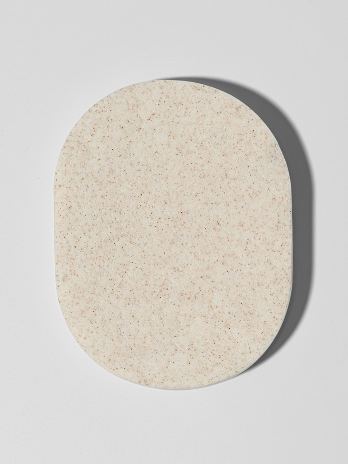 Спонж для умывания «Умывашка», 11×8×2 см, бежевый - Фото 1