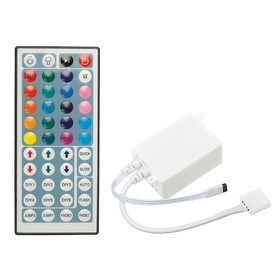Мини-контроллер Ecola для RGB ленты, 12 – 24 В, 6 А, пульт ДУ