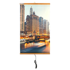 Обогреватель «Домашний очаг», Ночной город, инфракрасный, 500 Вт, 15 м² - Фото 1