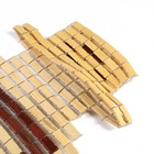 Накидка-массажер TORSO, на сиденье с капюшоном, 43×115 см, бамбук, бежевый - Фото 5