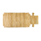 Накидка-массажер TORSO, на сиденье с капюшоном, 43×109 см, бамбук, бежевый - Фото 5