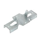 Кронштейн забора наружный ТУНДРА krep КЗН-40-60-174, цинк - Фото 1