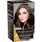 Краска для волос L'Oreal Preference Recital «Нотр-Дам», тон 5.21, глубокий-светло каштановый - фото 300462100