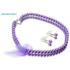 Набор 2 предмета: серьги, бусы «Классика» бант - Фото 2