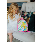 Рюкзак детский, отдел на молнии, с кошельком, цвет розовый - Фото 4