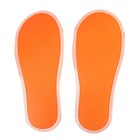 Тапочки на подошве "Эва", оранжевая подошва, 3 мм, 43 р-р - Фото 3