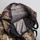 Рюкзак туристический, 55 л, с расширением, отдел на шнурке, наружный карман, цвет камуфляж - Фото 5