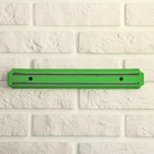 Держатель для ножей магнитный, 33 см, цвет зелёный - Фото 2