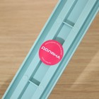 Держатель для ножей магнитный Доляна «Цветная линия», 33 см, цвет голубой - Фото 7