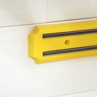Держатель для ножей магнитный Доляна «Цветная линия», 33 см, цвет жёлтый - фото 4245360