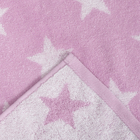 Полотенце махровое Этель «Звездопад» цвет лаванда, 50х90 см - Фото 3