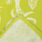 Полотенце махровое "Этель" Легкость, цвет лайм, 50х90 см, 100% хл, 420 г/м² - Фото 3