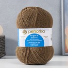 Пряжа "Ангорская тёплая" 40% шерсть, 60% акрил 480м/100гр (478 защитный) - Фото 5
