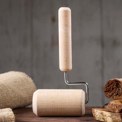 Валик-скалка для теста "Кондитерский", 18 х 10 см, d=5 см