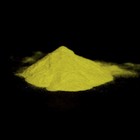 Пыль для декора, светится в темноте, 10 г, цвет желтый - Фото 2