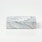 Набор аксессуаров для ванной комнаты «Мрамор», 4 предмета, дозатор, мыльница, 2 стакана - Фото 11