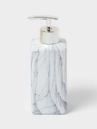 Набор аксессуаров для ванной комнаты «Мрамор», 4 предмета, дозатор, мыльница, 2 стакана - Фото 5