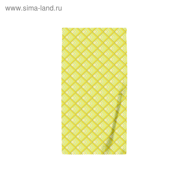 Полотенце пляжное «Ромбы», размер 110х150 см, вафля - Фото 1