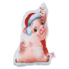 Подушка "Этель" С Новым годом 46х30 см, велюр, 100% п/э - Фото 2