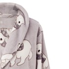 Халат женский KAFTAN "White bear" белый, р-р 40-42, 100% п/э, велсофт - Фото 2