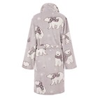 Халат женский KAFTAN "White bear" белый, р-р 40-42, 100% п/э, велсофт - Фото 16