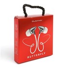 Наушники Qumann QSE-02, вакуумные, микрофон, 95 дБ, 32 Ом, 3.5 мм, 1.2 м, розовые - Фото 3