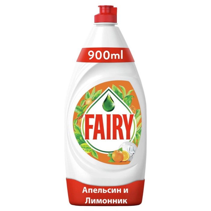 Средство для мытья посуды Fairy "Апельсин и лимонник", 900 мл - Фото 1