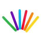 Счётные палочки большие цветные, набор 50 шт., длина палочки: 15 см - фото 7472302