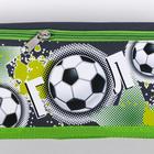 Пенал школьный, текстиль, 2 отделения, 8×21×4 см«Гол» - Фото 3