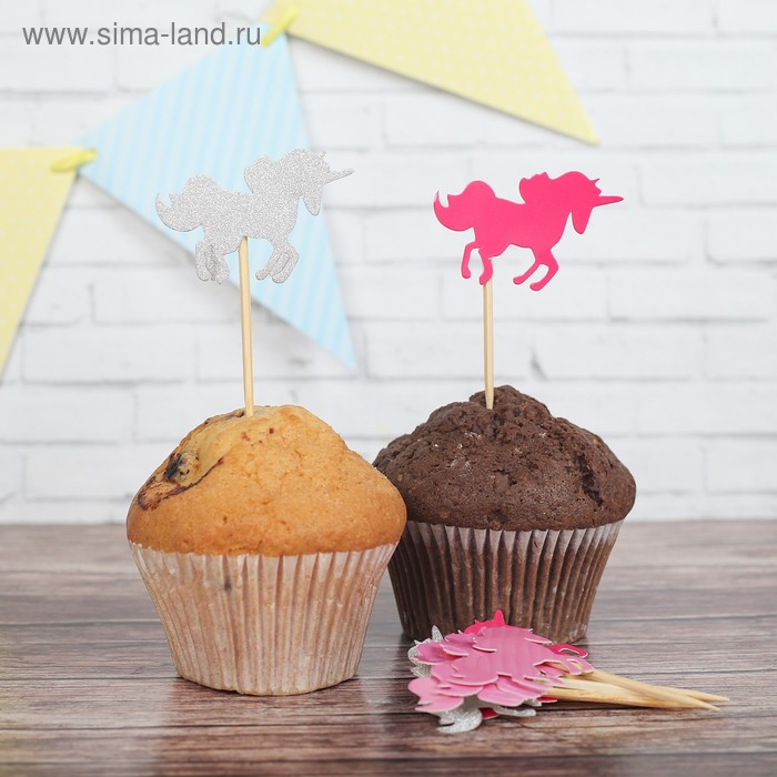 Шпажки «Единорог», набор 9 шт. - Фото 1