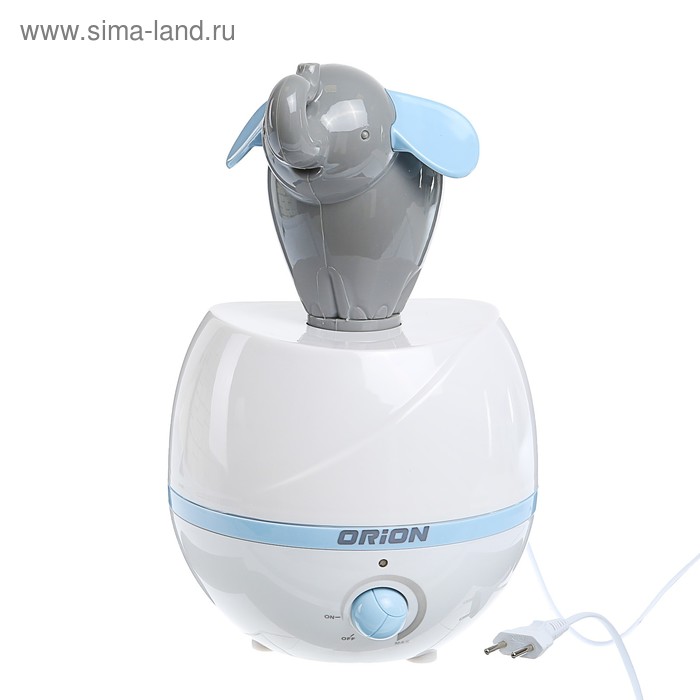 Увлажнитель ORION HD-125 Kids, ультразвуковой, 25 Вт, 2.5 л, игрушка в комплекте, белый - Фото 1