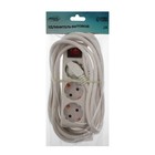 Удлинитель Luazon Lighting, 3 розетки, 5 м, 10 А, 2200 Вт, 3х1.5 мм2, с з/к, с выкл., Б - фото 51317876 Удлинитель Luazon Lighting, 3 розетки, 5 м, 10 А, 2200 Вт, 3х1.5 мм2, с з/к, с выкл., Б - фото 51317876