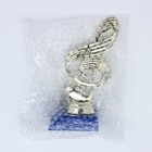 Кубок «Скрипичный ключ», наградная фигура, подставка пластик синяя, 18 х 6,5 х 6 см - фото 9810163
